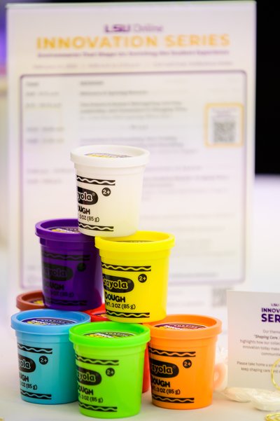 2026 Innovatoin Series table decor and takeaways.