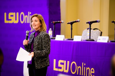 Kappie Mumphrey giving closing remarks.